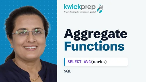 Aggregate Functions: COUNT, SUM, AVG, MAX and MIN