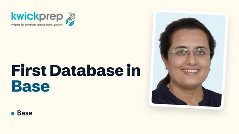 Database Tool Basics: Creating a Database, Tables, Fields and Records in Base