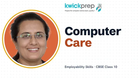 Computer care and maintenance