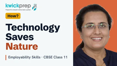 Employability Skills III: Role of technology in conserving the environment