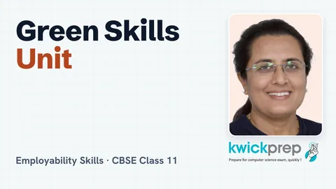 Employability Skills III: Unit 5: Green Skills III