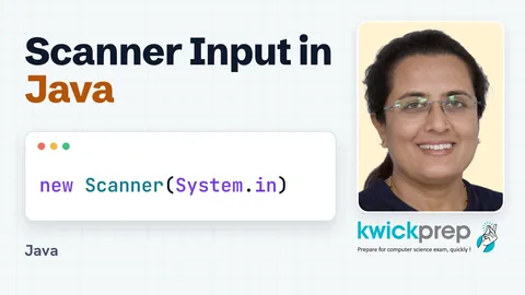 Input in Java: Scanner Class and Other Input Methods