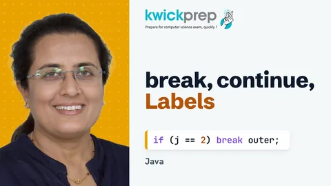 Jump Statements and Loop Variations: break, continue and Labels