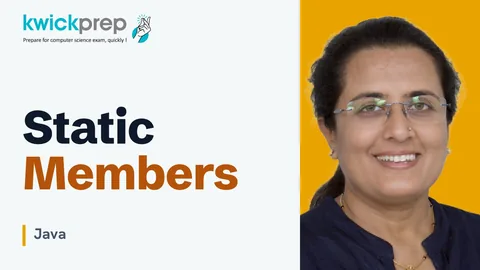 Static Members: Class Variables and Class Methods