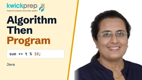 From Algorithm to Java Program