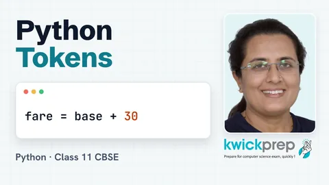 Python Tokens: Keywords, Identifiers, Literals, Operators and Punctuators