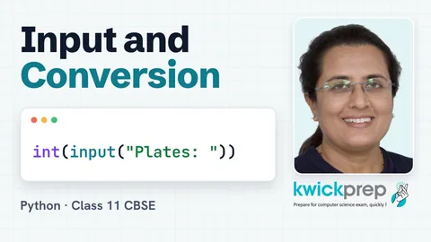 Input, Output and Type Conversion