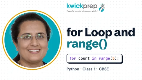 for Loop and range()