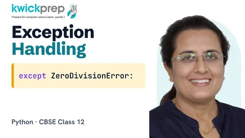 Exception Handling: try, except, else and finally