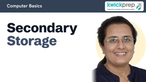 Secondary Storage: Magnetic, Optical, Solid State and Cloud